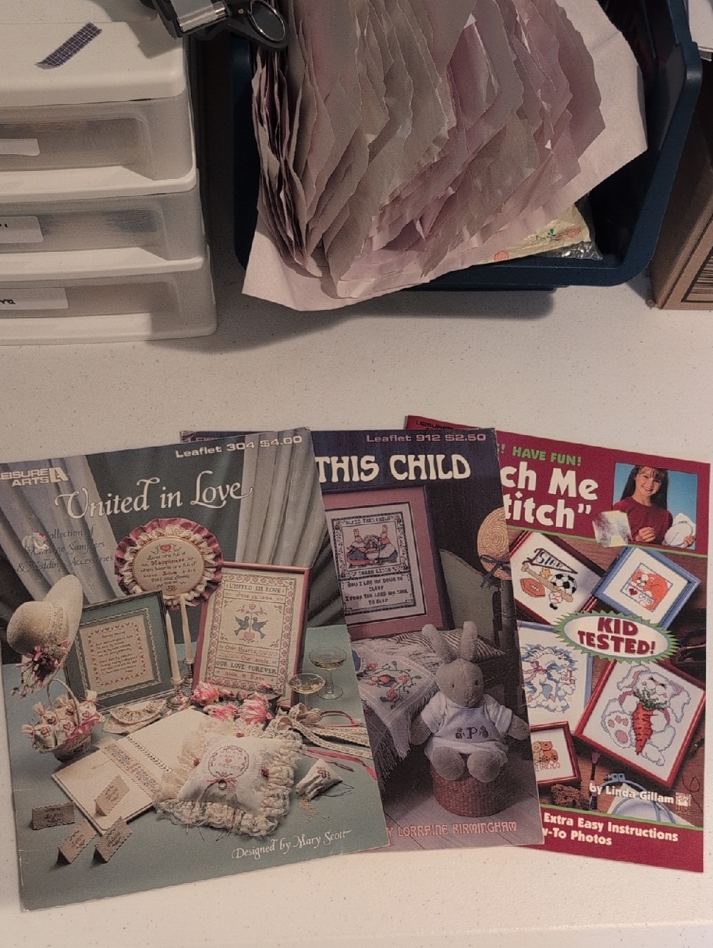 Cross Stitch Pattern Booklets - United in Love + This Child + Stitch Me Cute